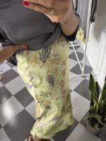 Falda satinada estampada - Imagen 3