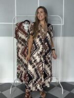 Vestido punto de seda