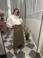 Falda tweed