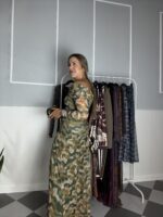 Vestido estampado tul - Imagen 3