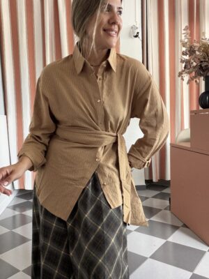 Camisa raya fajín
