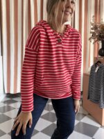Sudadera rayas roja - Imagen 2