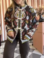 Chaqueta punto estampada - Imagen 5