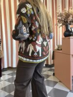 Chaqueta punto estampada - Imagen 3