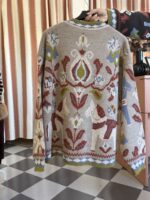 Chaqueta punto estampada - Imagen 4