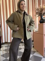 Abrigo tipo barbour - Imagen 4